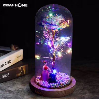 TaffHOME Lampu Hias LED Galaksi Beauty and The Beast RGB 1 PCS - MSFRG-003 - White