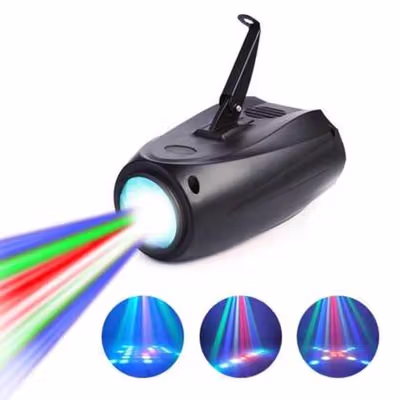 TaffLED Lampu Sorot LED Spotlight RGB EU Plug 240V 10W - L18RG - Black