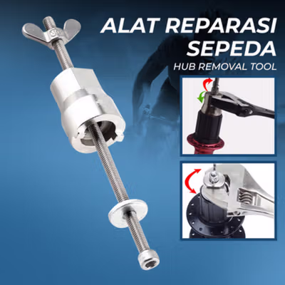 Alat Reparasi Sepeda Hub Removal Tool Universal Socket - TJ-019 - Silver