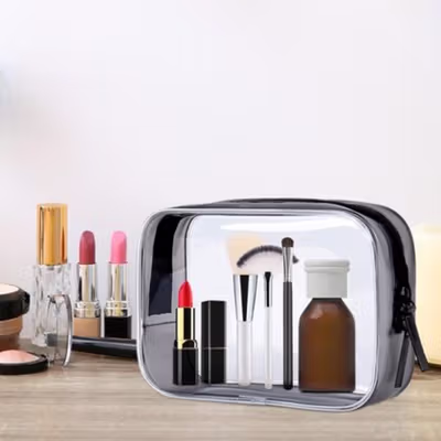 MACROUPTA Tas Kosmetik Travel Portable Bag XL - PO1035 - Gray