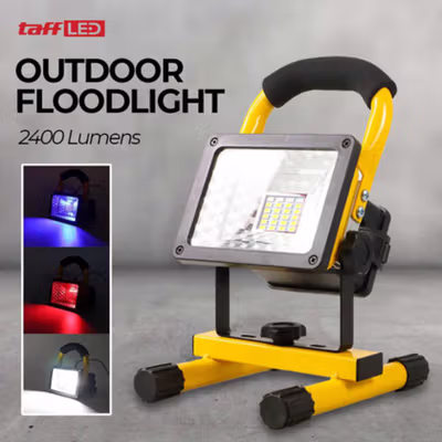 TaffLED Lampu Sorot LED Outdoor Floodlight Waterproof Cool White 30W - W804 - Yellow