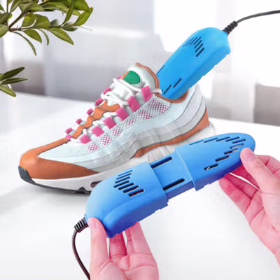 Taffware Pengering Sepatu Elektrik Shoes Dryer 10W 220V EU Plug - TPS2 - Blue