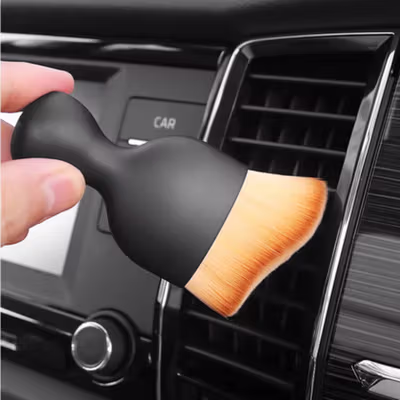 ATO Kuas Pembersih Interior Mobil Dust Removal Brush - MQ1 - Black