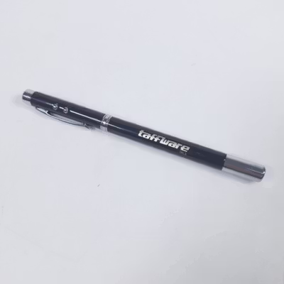 Taffware Pulpen Multifungsi 5in1 Laser Pointer Telescopic LED Magnetic - 5RLS - Black