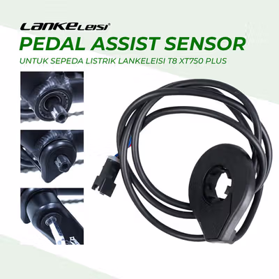 Lankeleisi Pedal Assist Sensor Sepeda Lankeleisi T8 XT750 Plus Sport - Black