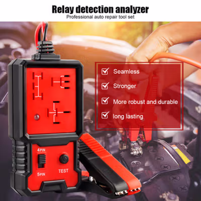 HB Alat Tester Relay Automotive Circuit Tester - CNBJ707-DW930 - Red