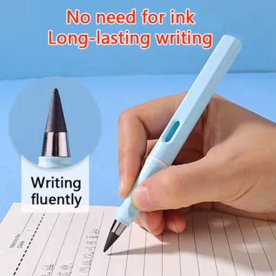 DotDing Pensil Tanpa Batas Abadi Eternal Pencil - H215 - Blue