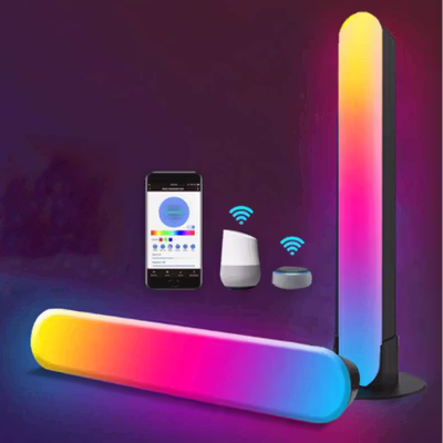 LiStar Smart LED Lamp Atmosphere Light RGB 10W 2 PCS - BS-PC30 - Black