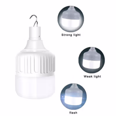 Vieruodis Lampu Gantung LED USB Outdoor Portable Tent Lamp Cool White 4W - V01 - White