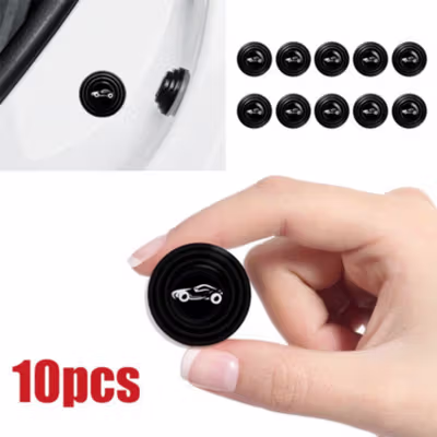 OTOHEROES Silikon Peredam Pintu Mobil Suara Benturan Anti-Shock 10 PCS - HJ-3CM - Black