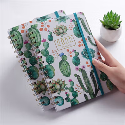 Vichouse Buku Catatan Jurnal Diary Notebook Hard Cover - DJ65 - Green