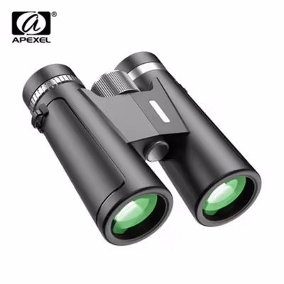 APEXEL Teropong Berburu High Definition Binoculars Compact Zoom 12x42 - APL-RB12X42 - Black
