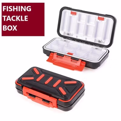 TaffSPORT Kotak Perkakas Pancing Kail Umpan Waterproof Tackle Box M - DY030 - Black