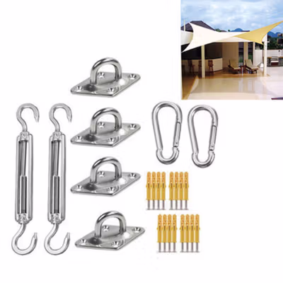InFree Peralatan Tenda Kanopi Rigging Sunshade - CB301 - Silver