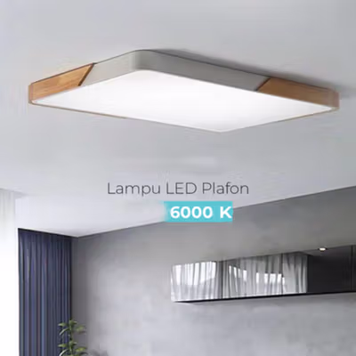 IMINOVO Lampu Plafon LED Modern Ceiling Light 24W 30cm Cool White - QSXDD22 - White