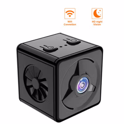 ZUIDID Mini WiFi IP Camera CCTV IR Sensor HD - K14 - Black