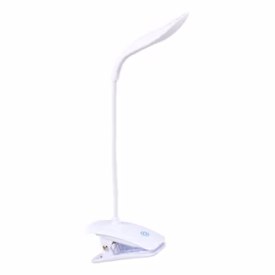 Lampu Baca LED Portable USB Reading Lamp Cool White 5V 1A - SST-812 - White
