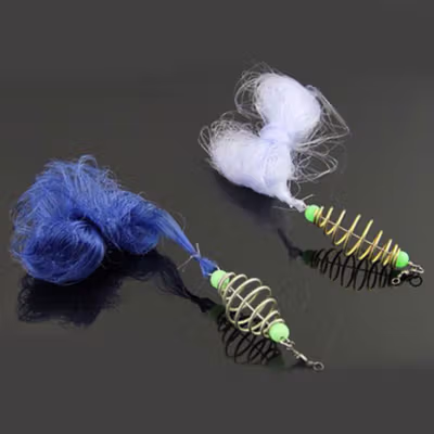 BOM NET Jaring Pancing Umpan Ikan Fishing Net Trap Cage Tackle Size 4 - 3918 - No Color