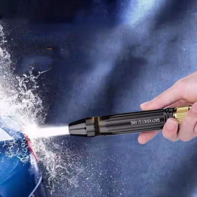 GAOYASHUIQIANG Kepala Nozzle Spray Gun Washing Machine Hoze Sprinkler - G-187 - Black