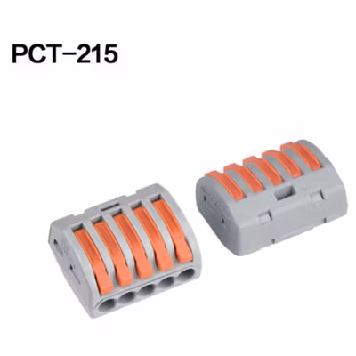 Guillermo Terminal Block Konektor Sambungan Kabel Listrik 1 PCS PCT-215 - GTB6 - Gray