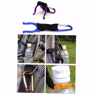 HDR Holder Pengait Botol Minum Mineral Bottle Buckle Keychain - H5X - Multi-Color