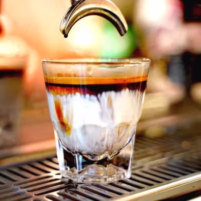 LOFIEE Gelas Kaca Aesthetic Kopi Teh Espresso Coffee Glass 133ml - LF-33 - Transparent