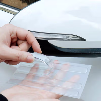 Dawndesslo Pelindung Pintu Mobil Car Door Bumper Guard 4 PCS - SD-215 - Transparent