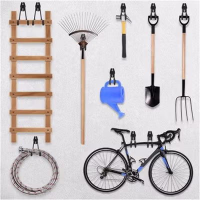 TaffHOME Gantungan Sepeda Dinding Multifungsi Wall Hook Storage 1PCS - SW105 - Black