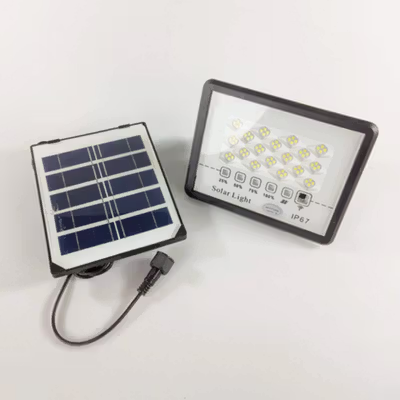 Mantianxing Lampu Dinding Solar LED Outdoor Light IP67 45W Cool White - MA457 - Black