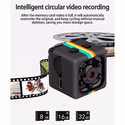 Perciron Kamera CCTV Outdoor Mini Motion Detection FHD 1080P - SQ11 - Black