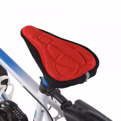 STARBK Cover Jok Sadel Sepeda Sporty Sponge - 11182 - Red