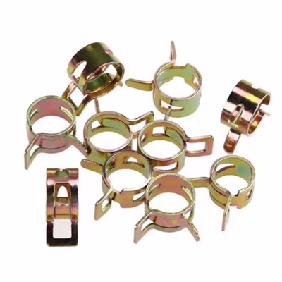 Alloet Penjepit Selang Ledeng Pipe Clamp Fastener 6-10mm 75 PCS - Q673B - No Color