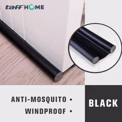 TaffHOME Lis Penghalang Debu Serangga Bawah Pintu Bottom Seal 95cm - FD95 - Black