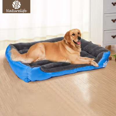 BaoRun Tempat Tidur Hewan Peliharaan Anjing Kucing Pet Dog Bed Size L - NR884 - Blue