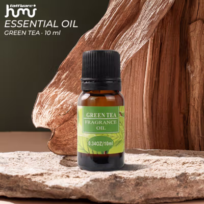 Taffware HUMI Pure Essential Oils Minyak Aromatherapy Diffusers 10ml Green Tea - RH-15 - No Color