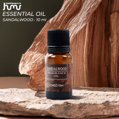 Taffware HUMI Pure Essential Oils Minyak Aromatherapy Diffusers 10ml Sandalwood - RH-15 - No Color