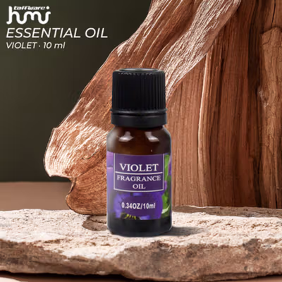 Taffware HUMI Pure Essential Oils Minyak Aromatherapy Diffusers 10ml Violet - RH-15 - No Color