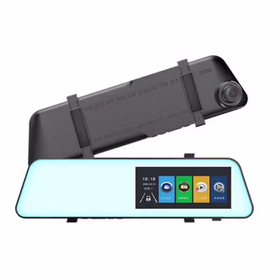 CCHZ-WIN Kamera DVR Mobil Depan Belakang Dashcam 1080p IPS 4 Inch - CC170 - Black