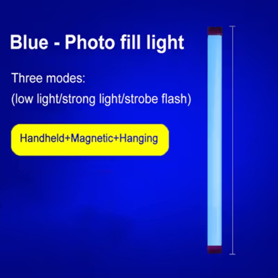 KEY-WIN Lampu Kamera Fotografi LED Video Fill Light 30W 32cm - T530 - Blue