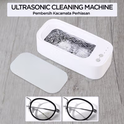 Kesoto Pembersih Kacamata Perhiasan Ultrasonic Cleaning Machine 3.5W - S700 - White