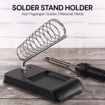 BaoGu Alat Pegangan Solder Stand Holder Metal Bracket - DBL-X10 - Black