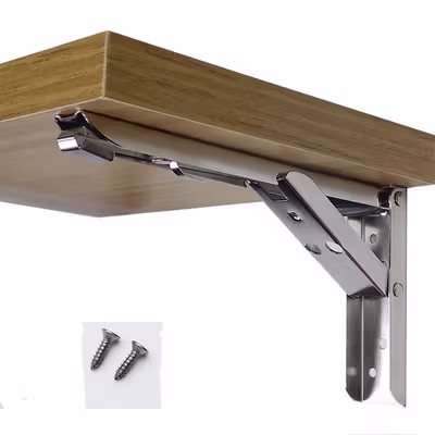 Taffware XIDA Bracket Engsel Lipat Folding Max Load 65kg 14 Inch 2 PCS - JM007 - No Color