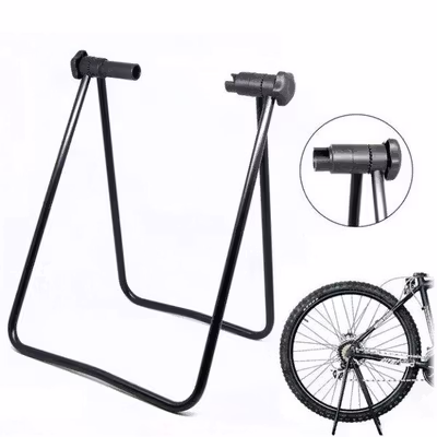 TaffSPORT Standar Sepeda Universal Paddock Standing Bike Display - L150 - Black