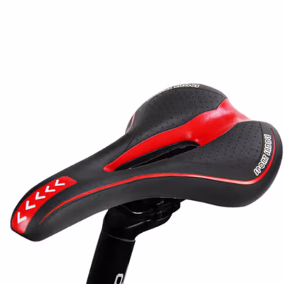 YAFEE Jok Sadel Sepeda Bike Saddle Hollow Ergonomic Breathable - FX12 - Red