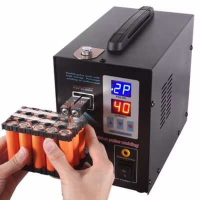 SUNKKO Alat Mesin Las Pulse Spot Welder Welding Machine 60-800A - 737G - Black
