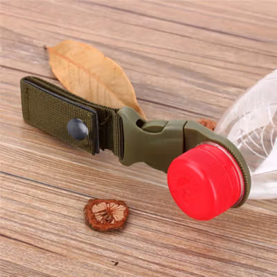Strap Gantungan Botol Air Minum Mineral Water Bottle Belt Hanger - 3330 - Army Green