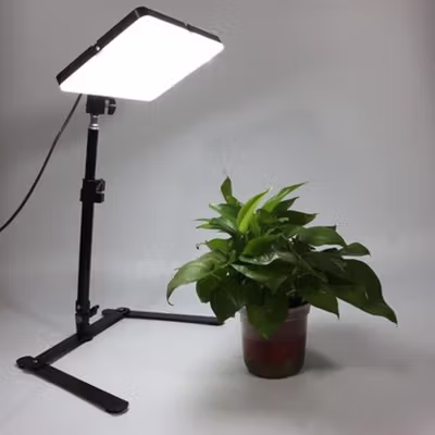 BEDIRO Lampu Video LED 11 Inch Live Broadcast Fill Light USB 3 Color - RL-11 - Black