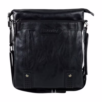 Rhodey Tas Selempang Messenger Crossbody Bag Pria - 8001 - Black