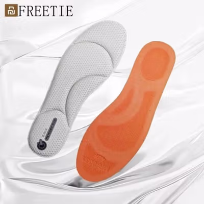 FREETIE Insole Sepatu Alas Kaki Orthopedic Breatheable Anti Bacteria 43 - Gray