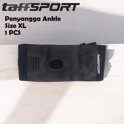 TaffSPORT Penyangga Engkel Sport Ankle Support Brace 1 PCS XL - J6223 - Black